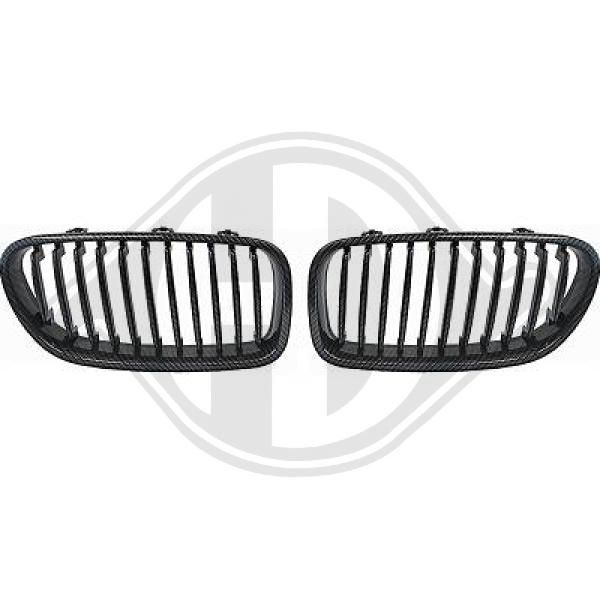 Grill Nierenset F10 5 serie CARBON 1225440