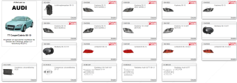 Standaard TT Coupe/Cabrio 06-10