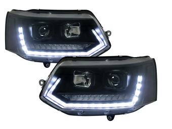 koplampen volkswagen T5 dynamisch