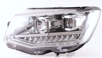 volkswagen T6 koplamp chroom