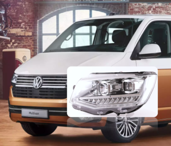 VW T6 koplamp chroom T6