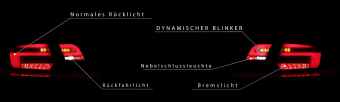 Achterlicht audi A3 Dynamisch