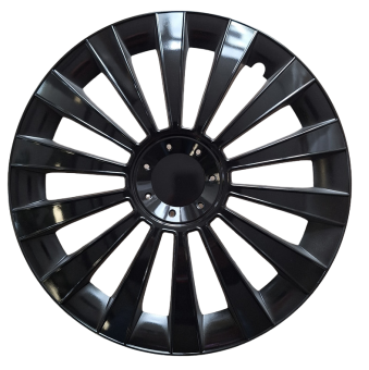 Wieldoppen set Black 16 Inch