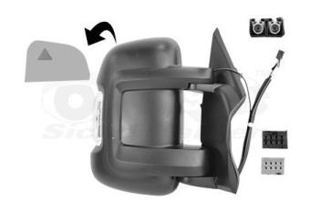 BUITENSPIEGEL ELEKTRISCH VOLLEDIG RECHTS Korte arm: 8mm Verwarmbaar Side Assist Elektrisch inklapbaar Met antenne + DAB