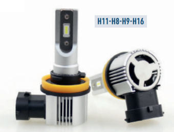 Dimlicht Grootlicht LED lampen 28W 4800Lm H11 H8 H9 H16 (2 stuks)