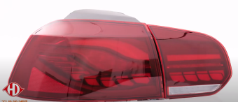 vw golf tuning lamp dynamisch