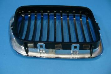 Grill Nierenset voor BMW E36 3-serie Zwart Chroom 1996-1999