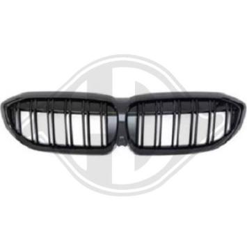 Grill Nierenset BMW G20 G21 3 Serie Zwart Glanzend 1219242 bj 2019-2022