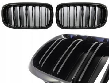 Grill Nierenset BMW X5 F15 BMW X6 F86 zwart glanzend 1293341 2013-2019