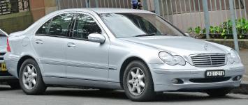 mercedes W203 pookknop vervangen