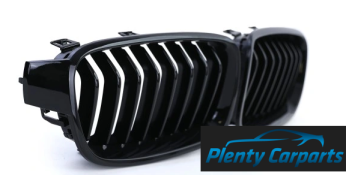 Grill Nierenset voor BMW 3 Sedan (F30, F80) Glanzend Zwart Mat 1217340 vanaf 2011