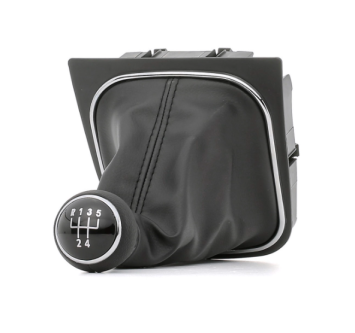 Pookknopset VW Golf 5 of 6 Echt lederen pookknop