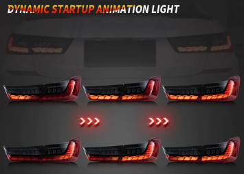 Achterlichtenset Dynamisch BMW 3 serie G20 LED 2019-2022
