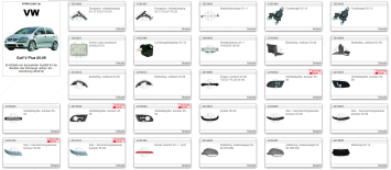 Standaard Golf V Plus 05-09