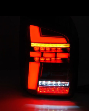 LEDBar achterlichten dynamisch knipperlicht Smoke geschikt voor VW T6.1 OEM