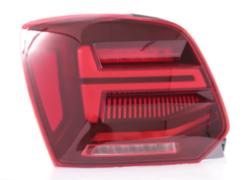 Achterlichtenset VW Polo Dynamisch Rood BJ 2009-2017 2206896