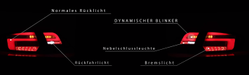 Achterlicht audi A3 Dynamisch