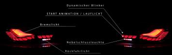 BMW F32 F33 F36 F82 F83 dynamische achterlichten bmw