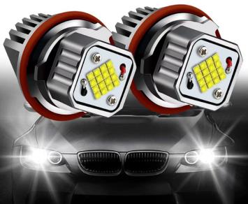 LED Angel Eyes LampenSet Superwit BMW 1 5 6 of 7 serie of X3 en X5
