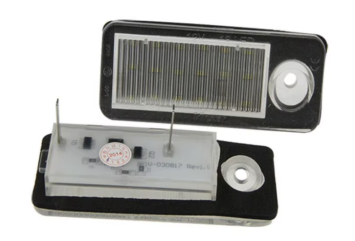 kentekenverlichting LEd Audi