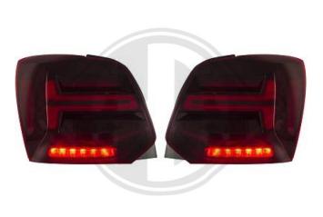 Achterlichten set VW Polo Dynamisch Rood BJ 2009-2017 2206896