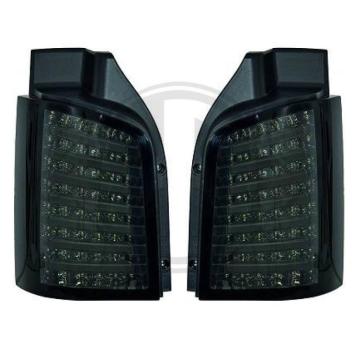 Achterlichten set VW T5 LED Getint Bj 2010-2015