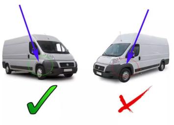 Fiat Type 250 spatlappen