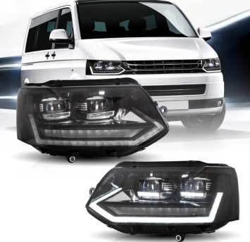 FULL LED koplampset T6 LOOK! voor Volkswagen T5 2010-2015