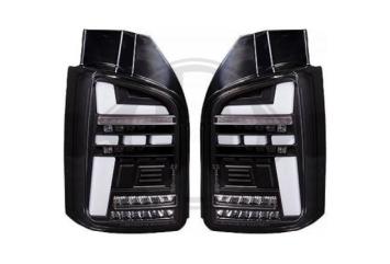 LED bar dynamisch knipperlicht Black achterlichten geschikt voor VW T6