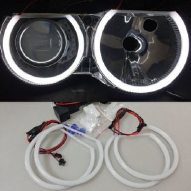 Witte angel eyes LED - voor BMW E46 1998-2005 Sedan of Touring