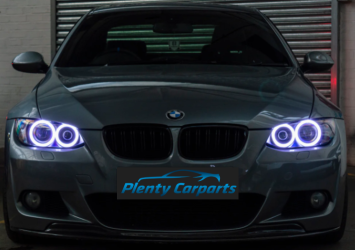 H8 WITTE LED Angel Eyes Bulbs BMW E87, E82, E90, E91, E92, E70, E71, E60, E61, E89, E63, E64,