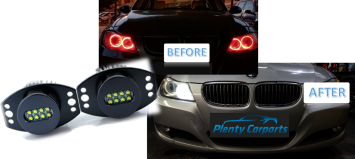 Angel Eyes LED Bulb Wit met Xenon 40 Watt BMW E90, E91, 3 Serie