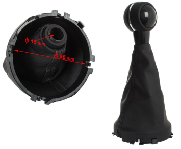 Pookknopset voor Mini Cooper S F54 F55 F56 F57 F60 5 of 6 versnellingen