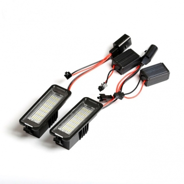 Led kentekenverlichting (2) set Canbus Golf 4/5/6/7 Polo 6R Scirocco