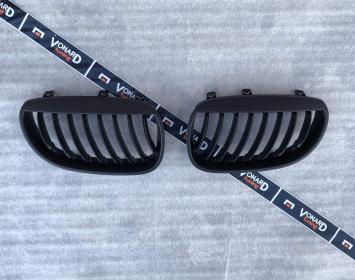 Grill Nierenset BMW E60 E61 Zwart 1224340 2003-2007
