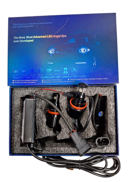 H8 RGB Angel Eyes Lampenset BMW 1-3-5 serie en X5 X6 Z4