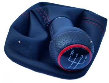 Pookknopset Volkswagen Golf 4 Rode accenten 5 bak